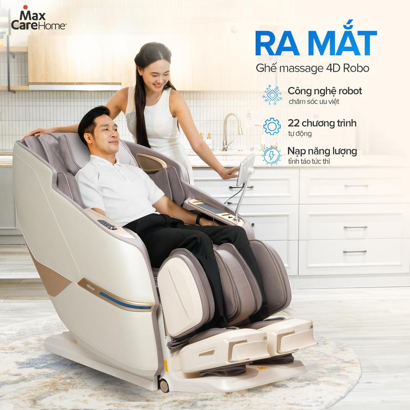 Maxcare Home là thương hiệu hàng đầu Việt Nam chuyên phân phối ghế massage và thiết bị y tế, khẳng định vị thế vững chắc với gần 20 năm kinh nghiệm