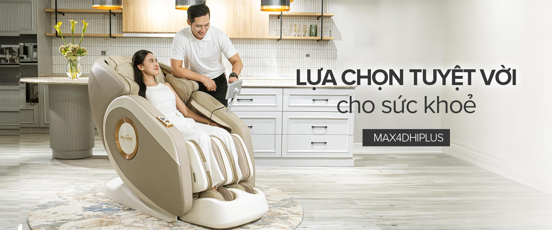 Ghế massage Maxcare Max4D HiPlus