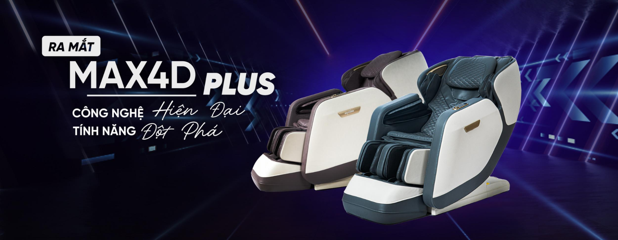 Ghế massage Maxcare Max4D Plus (phiên bản nâng cấp)