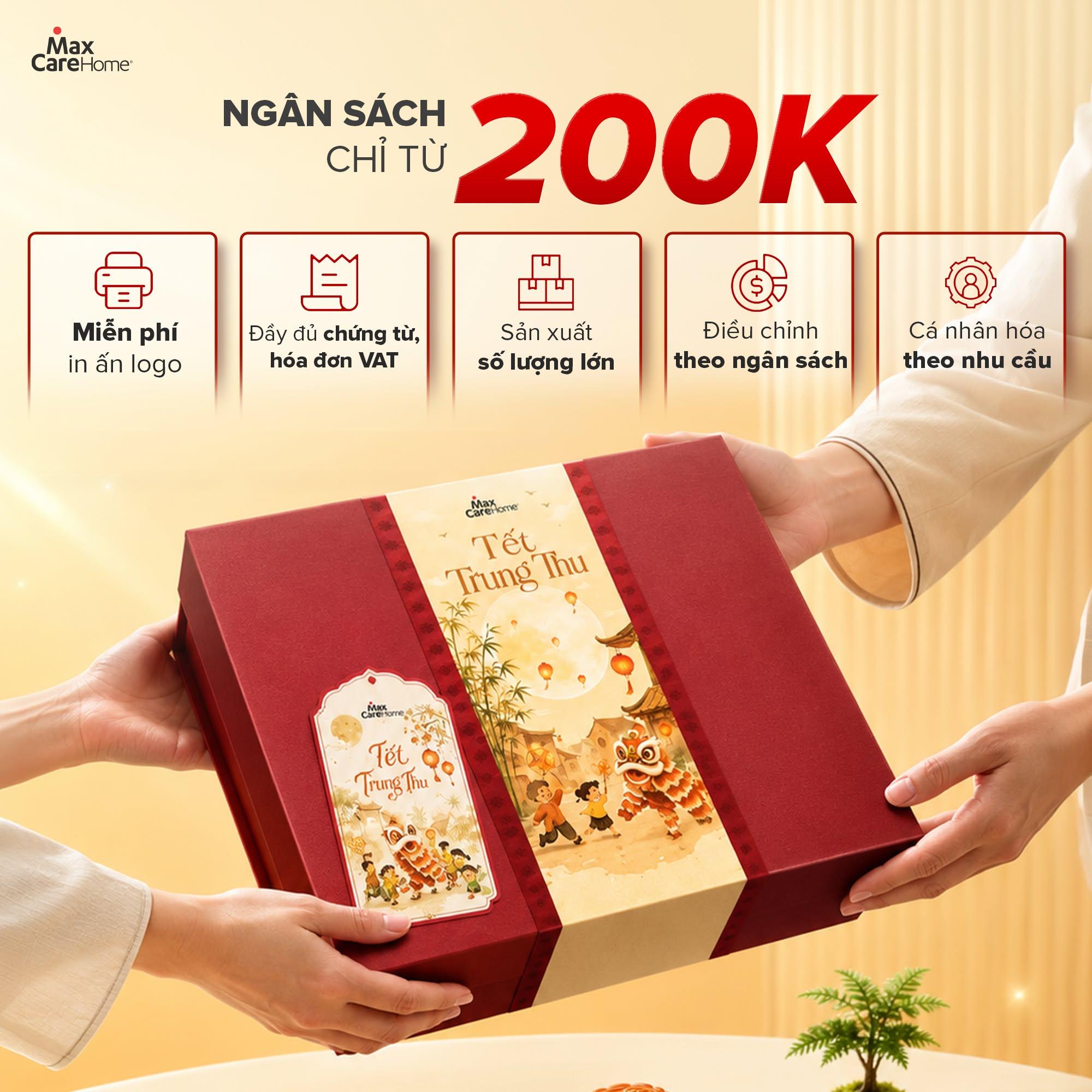 Maxcare Home cung cấp set quà doanh nghiệp sang trọng, phù hợp với nhiều đối tượng