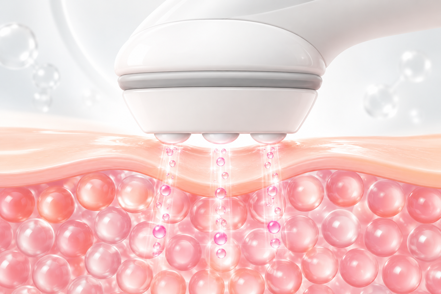Quá trình hoạt hóa ATP tăng sinh collagen tự nhiên, tái tạo nền da săn chắc.