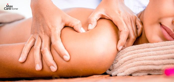 Xoa bóp, massage bấm huyệt dùng bàn tay người tác động lên cơ gân, xương khớp và các huyệt vị trên cơ thể người