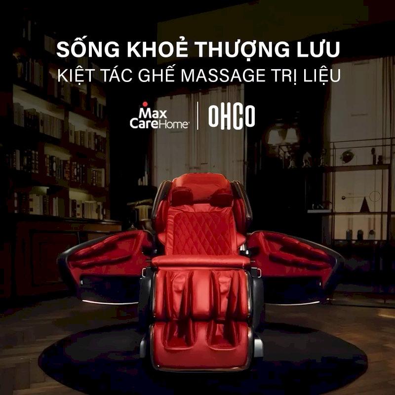 Ghế massage toàn thân OHCO M8LE NEO là mẫu ghế đắt giá bậc nhất đang được phân phối chính ngạch tại thị trường Việt Nam