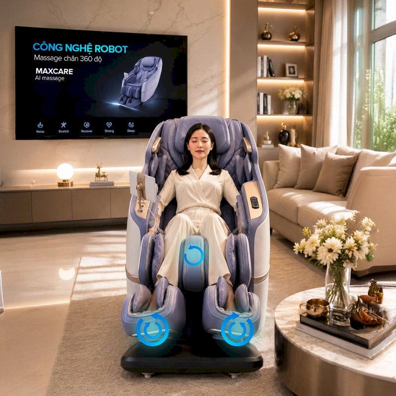 Maxcare Home Cần Thơ chuyên cung cấp ghế massage chính hãng từ thương hiệu uy tín
