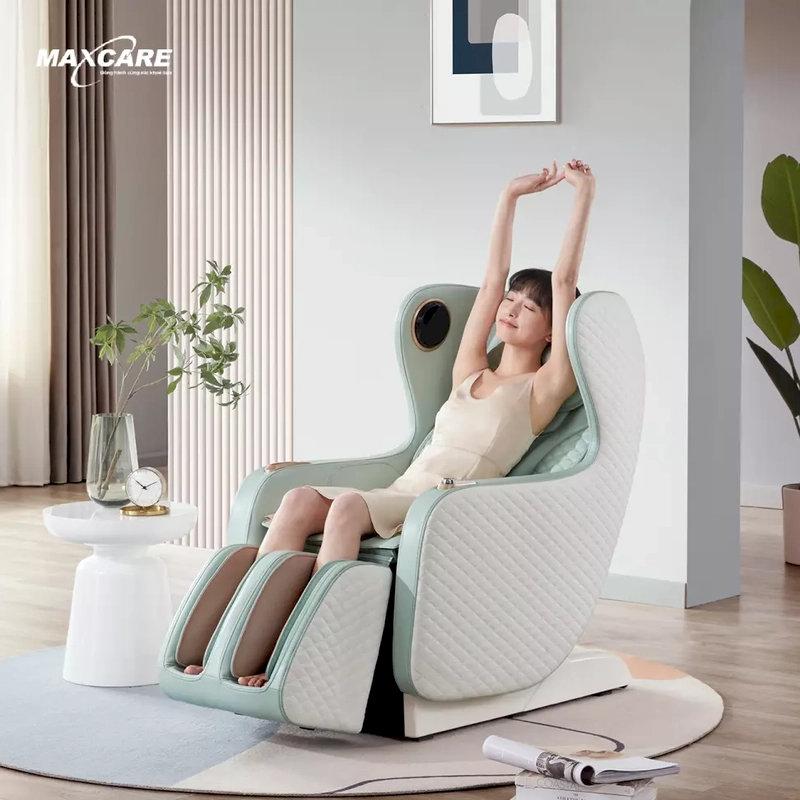 Ghế massage toàn thân Maxcare SORO V1 có giá khoảng 19.800.000 VNĐ tại Maxcare Home