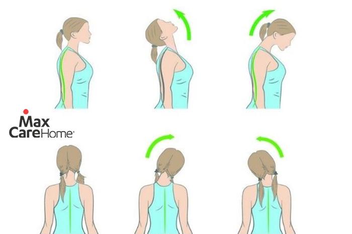 Bài tập kéo cơ cổ giúp giảm co cứng, căng mỏi cổ