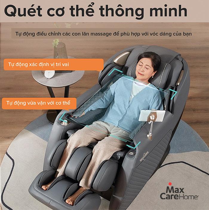 ghế massage toàn thân cho người già, người cao tuổi