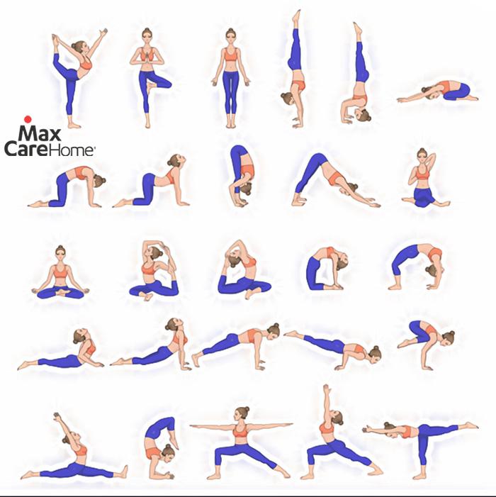 các tư thế yoga sẽ là phương pháp tốt nhất để tăng cường sức khỏe