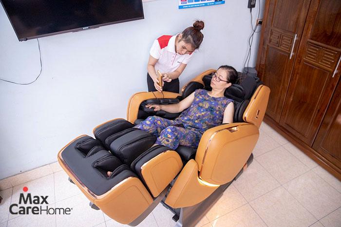 Ghế massage có tác dụng cho người tai biến mức độ nhẹ