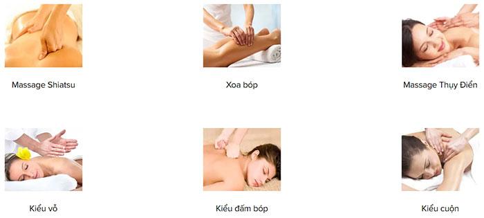 Ghế massage hạng trung mang đến nhiều kiểu massage khác nhau