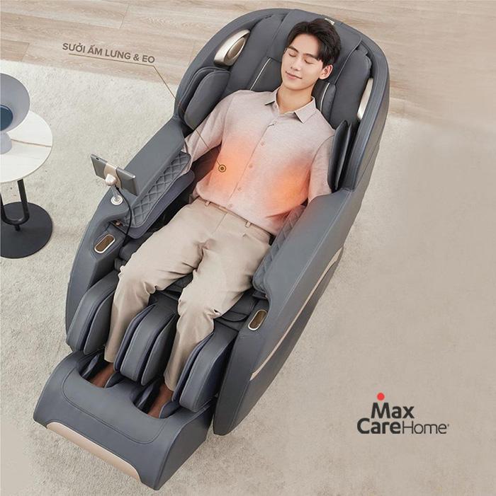 Ghế massage toàn thân Maxcare Max4D Smart có chức năng sưởi ấm