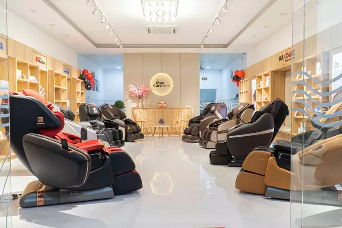 Maxcare Home là địa chỉ hàng đầu cung cấp ghế massage chất lượng