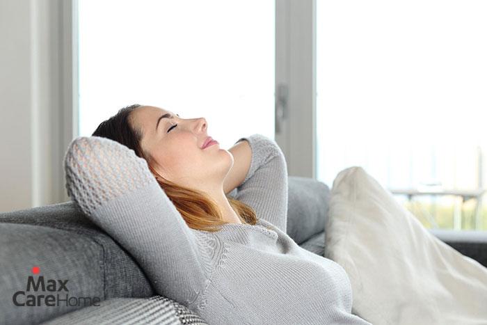 Thư giãn tinh thần giúp phòng ngừa đau mỏi vai gáy