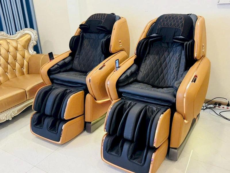 Hình ảnh ghế massage OHCO M.8 LE do Maxcare Home lắp đặt tại nhà khách hàng