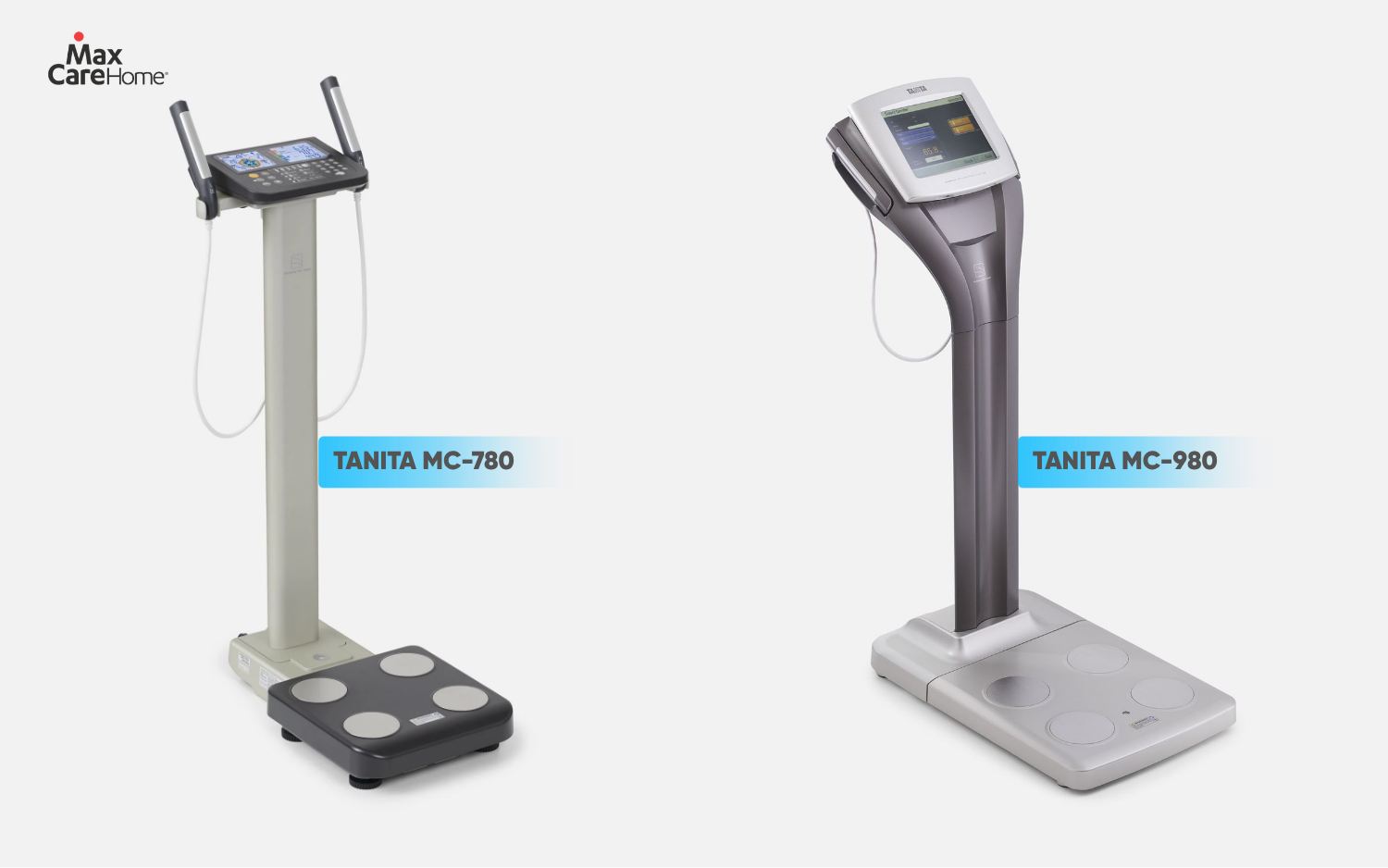 Các dòng máy phân tích thành phần cơ thể Tanita MC-780 và MC-980 được Bộ Y tế chứng nhận là thiết bị y tế