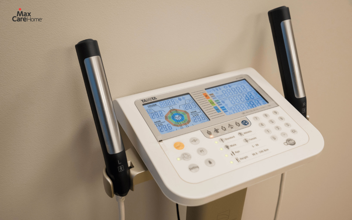 Máy phân tích thành phần cơ thể Tanita có độ sai số khoảng ±1% so với DEXA