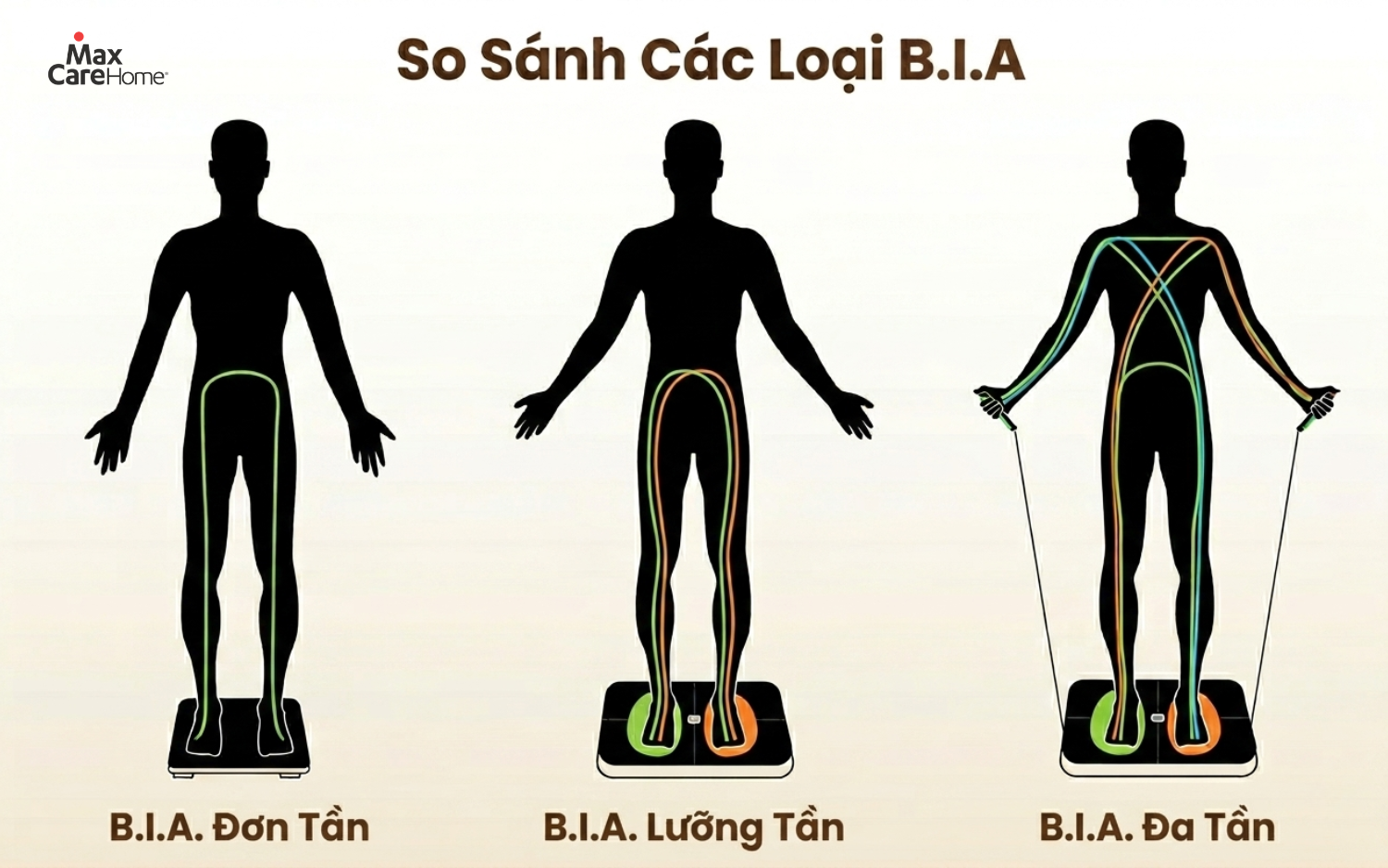 So sánh nhanh công nghệ B.I.A đơn tần, B.I.A lưỡng tần và B.I.A đa tần
