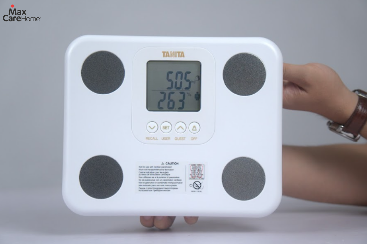 Cân sức khỏe Tanita BC-730 đo chính xác tỉ lệ nước và cân nặng cơ thể