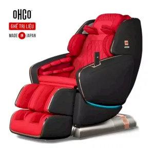Ghế massage toàn thân OHCO M8LE NEO - Đỏ Đen