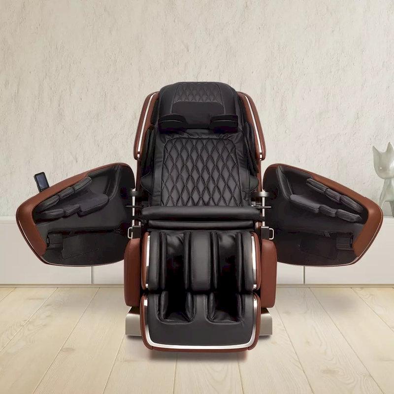 Các dòng ghế massage nội địa Nhật thường sở hữu thiết kế khá bề thế và chắc chắn